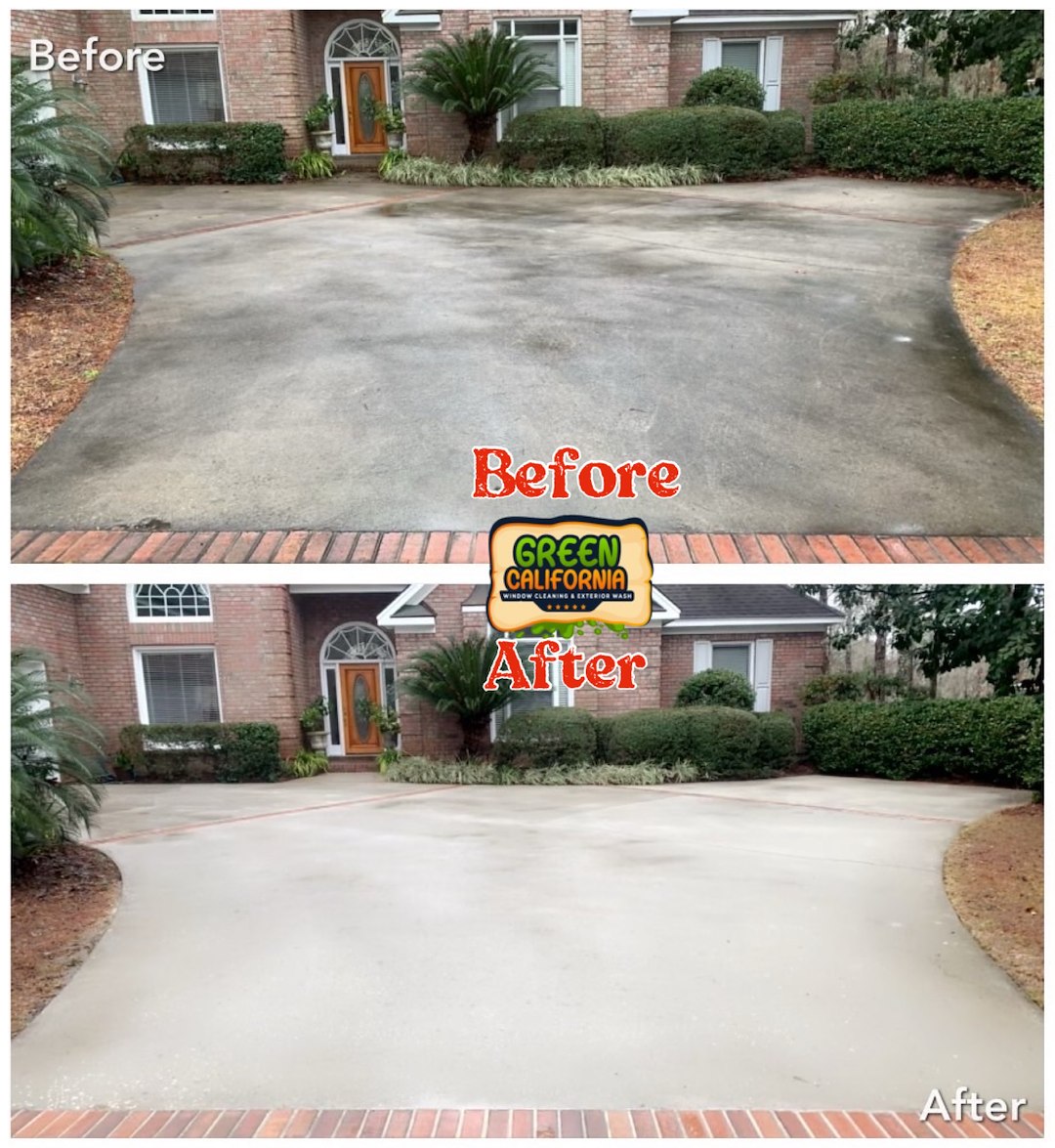 Professional Concrete Cleaning and Driveway Power Washing in Yorba Linda, Orange County